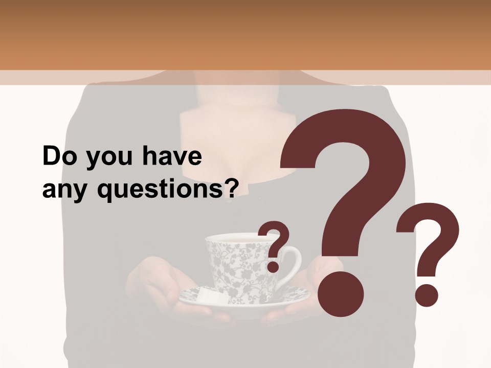 Human Female Face PowerPoint Template