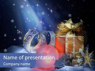 Dark Design Cone PowerPoint Template