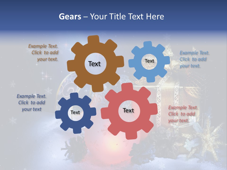 Dark Design Cone PowerPoint Template