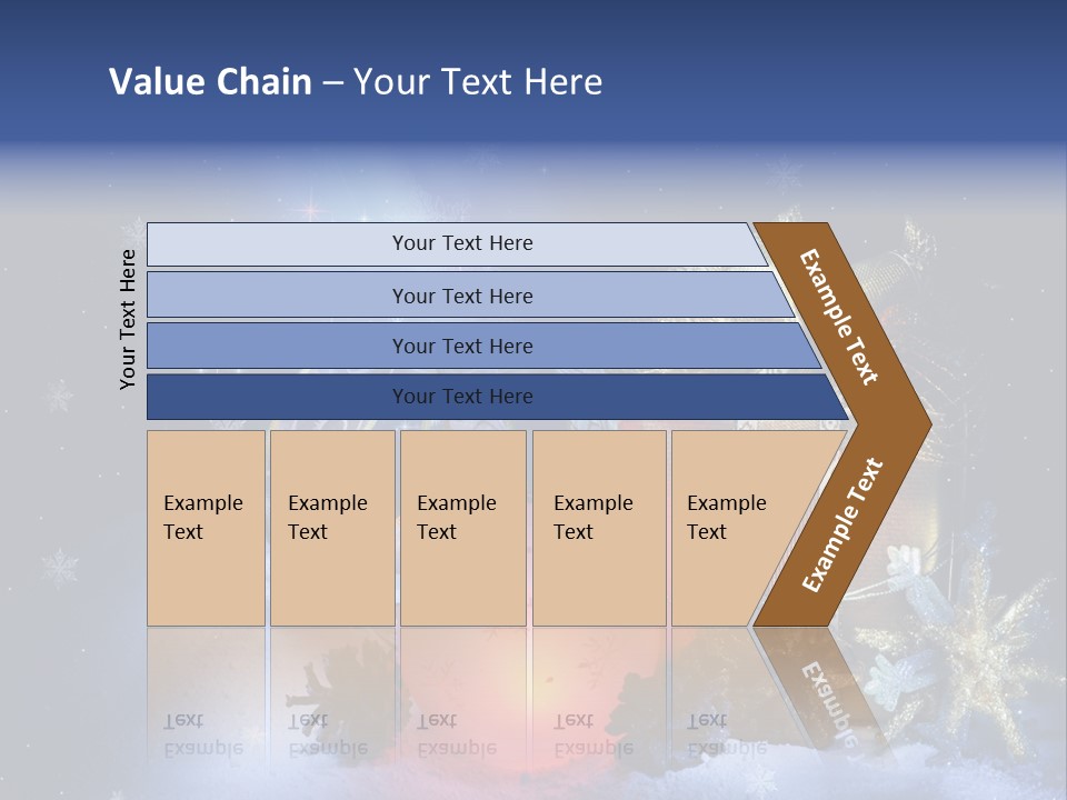 Dark Design Cone PowerPoint Template