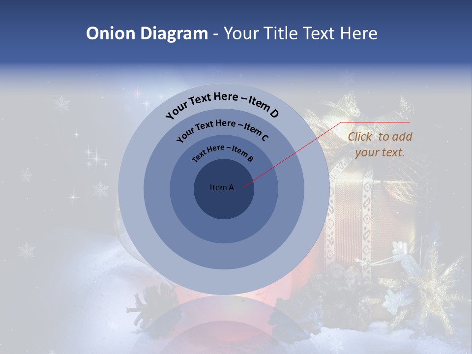 Dark Design Cone PowerPoint Template