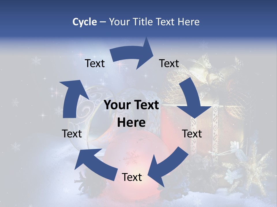 Dark Design Cone PowerPoint Template