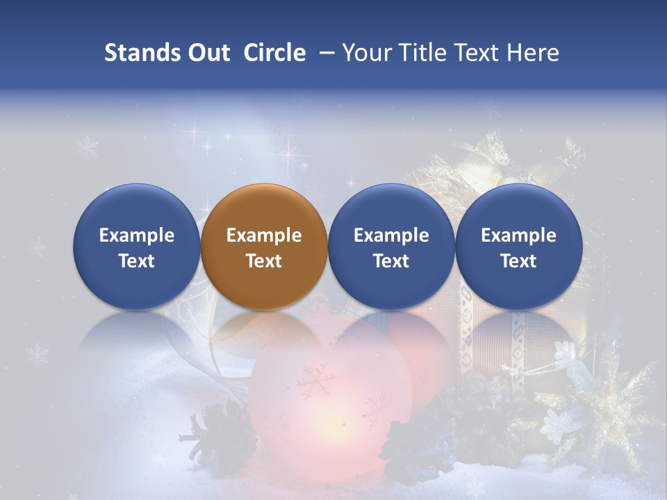 Dark Design Cone PowerPoint Template