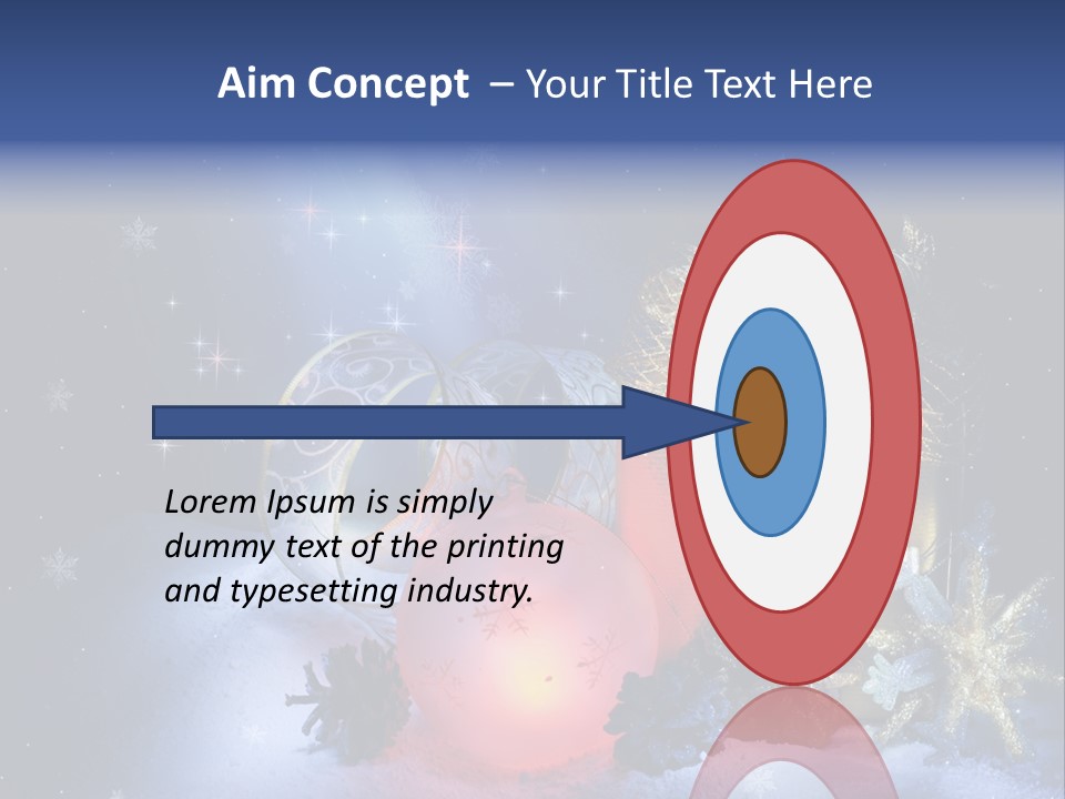 Dark Design Cone PowerPoint Template