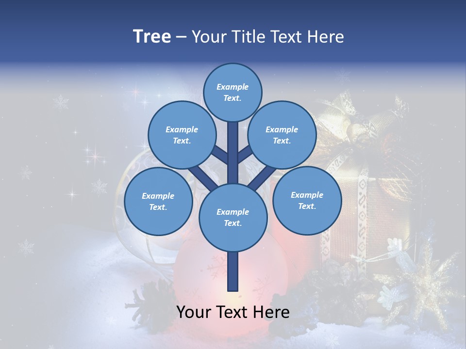 Dark Design Cone PowerPoint Template