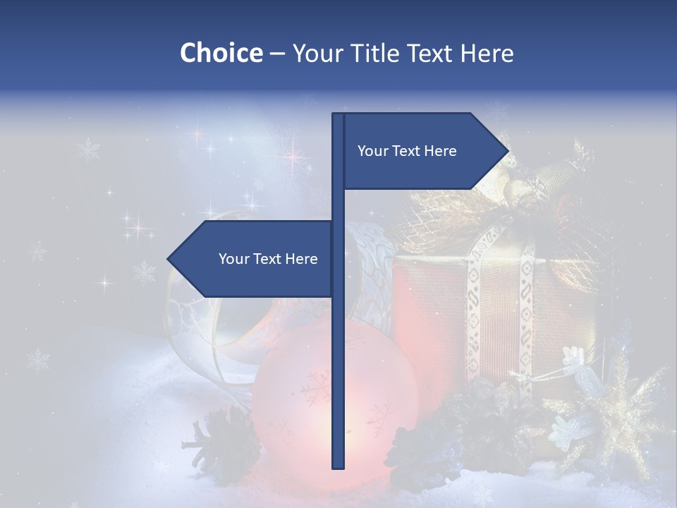 Dark Design Cone PowerPoint Template