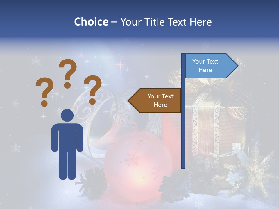Dark Design Cone PowerPoint Template