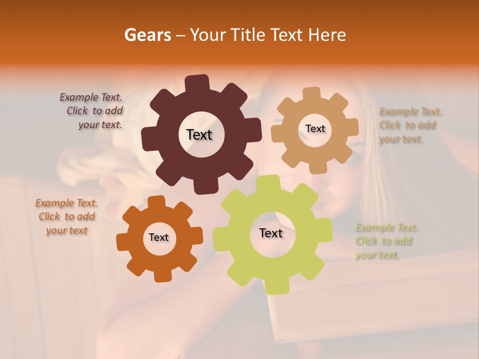 Leisure Cabin Lifestyles PowerPoint Template