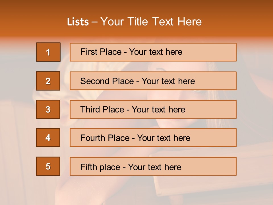 Leisure Cabin Lifestyles PowerPoint Template