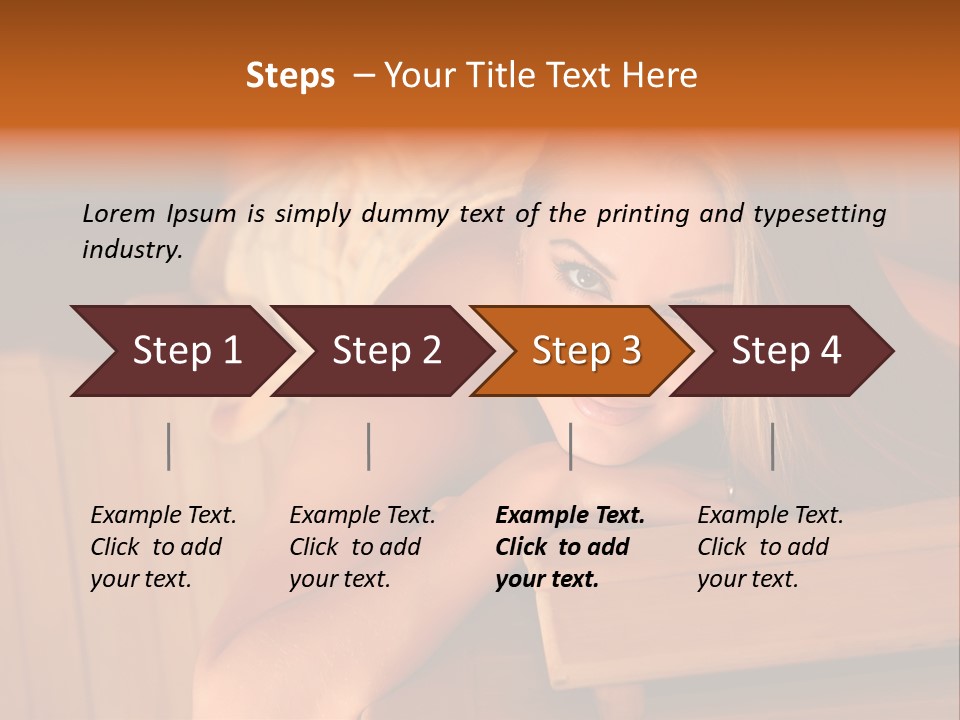 Leisure Cabin Lifestyles PowerPoint Template