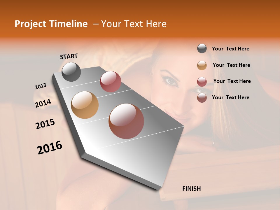 Leisure Cabin Lifestyles PowerPoint Template