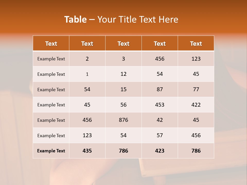Leisure Cabin Lifestyles PowerPoint Template
