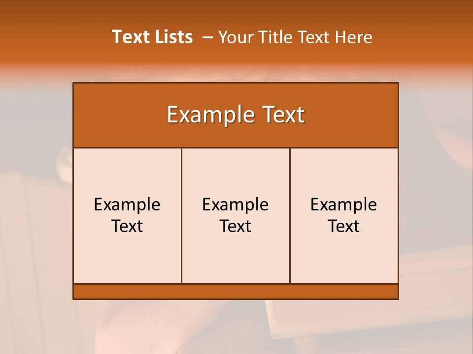 Leisure Cabin Lifestyles PowerPoint Template