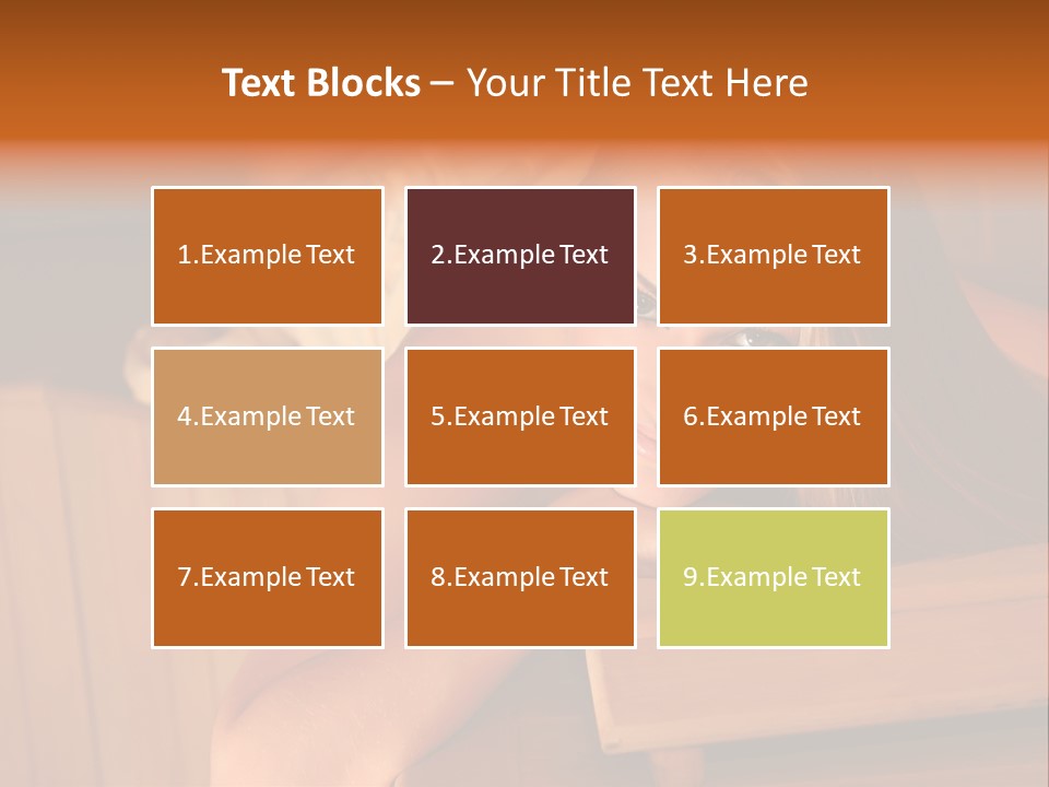 Leisure Cabin Lifestyles PowerPoint Template