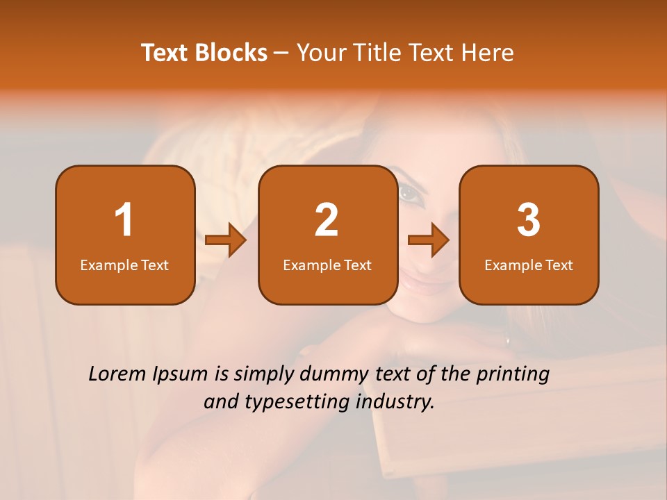 Leisure Cabin Lifestyles PowerPoint Template