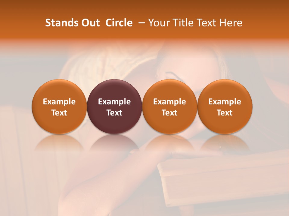 Leisure Cabin Lifestyles PowerPoint Template