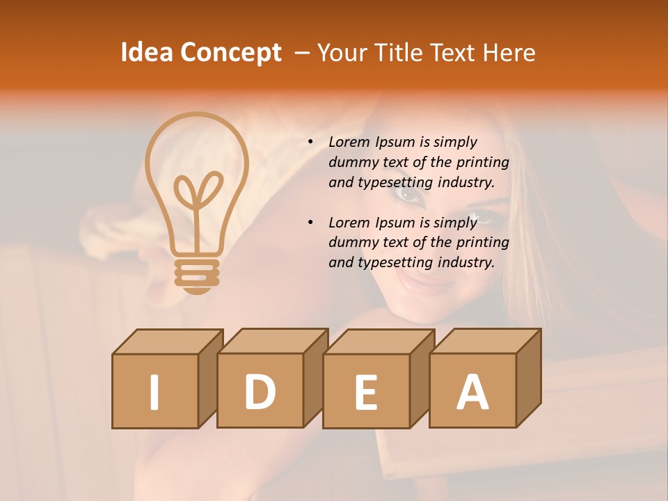 Leisure Cabin Lifestyles PowerPoint Template