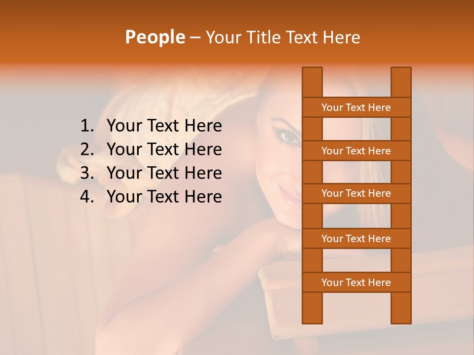 Leisure Cabin Lifestyles PowerPoint Template