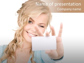 Lovely Expression Positive PowerPoint Template