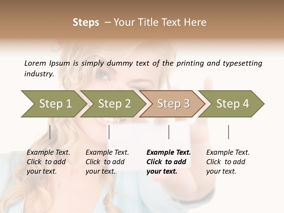 Lovely Expression Positive PowerPoint Template