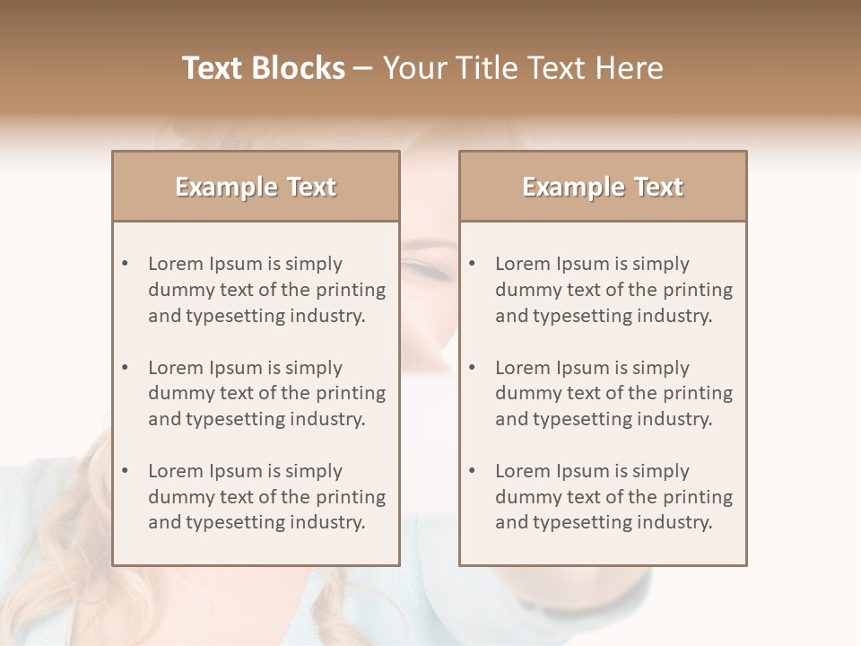 Lovely Expression Positive PowerPoint Template