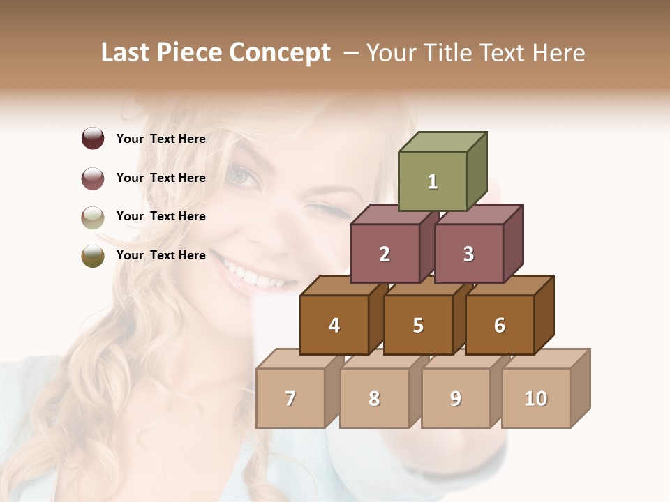 Lovely Expression Positive PowerPoint Template