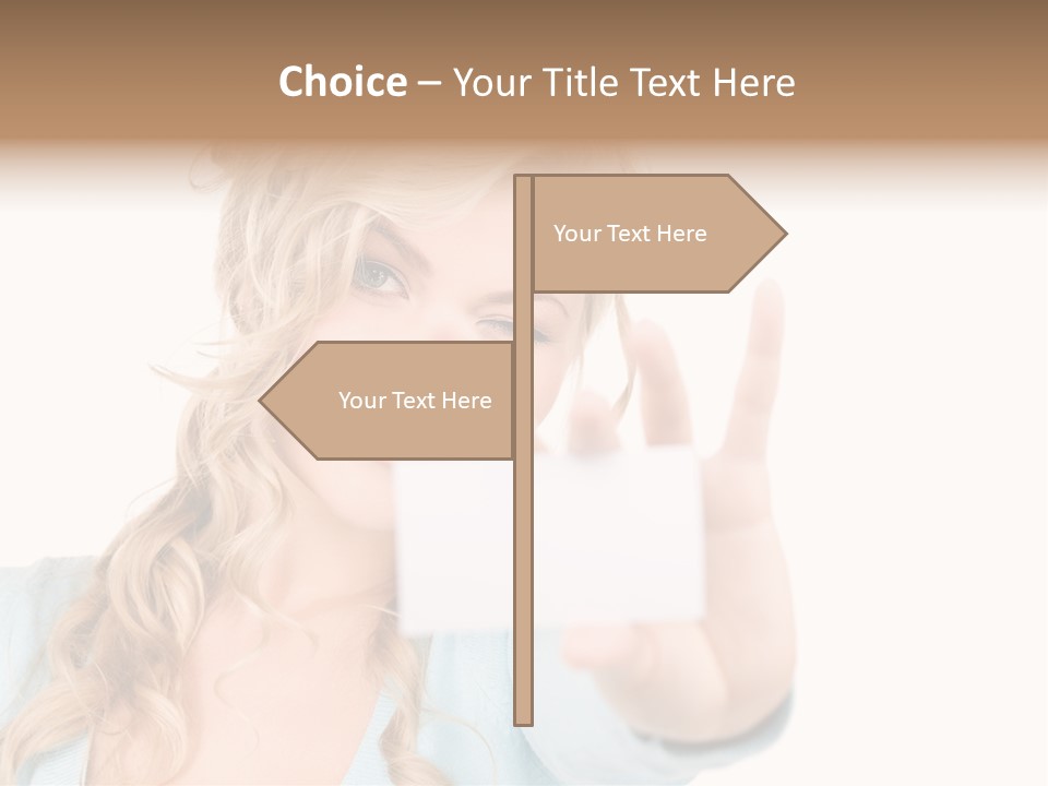 Lovely Expression Positive PowerPoint Template