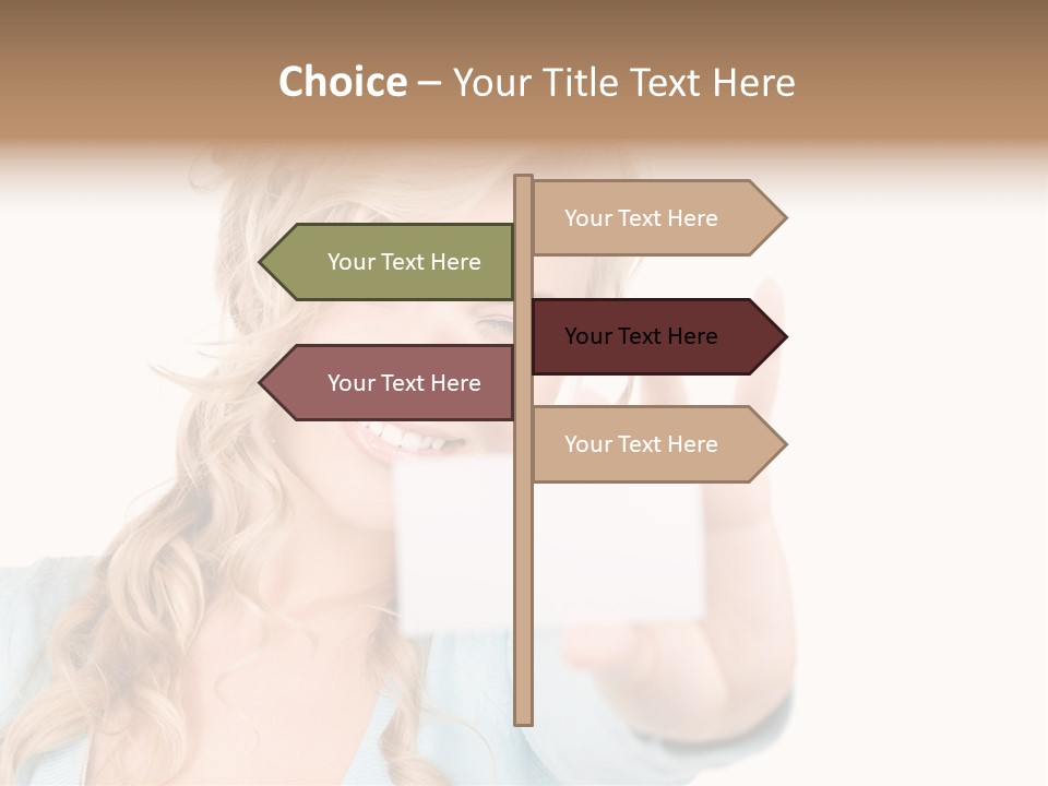 Lovely Expression Positive PowerPoint Template