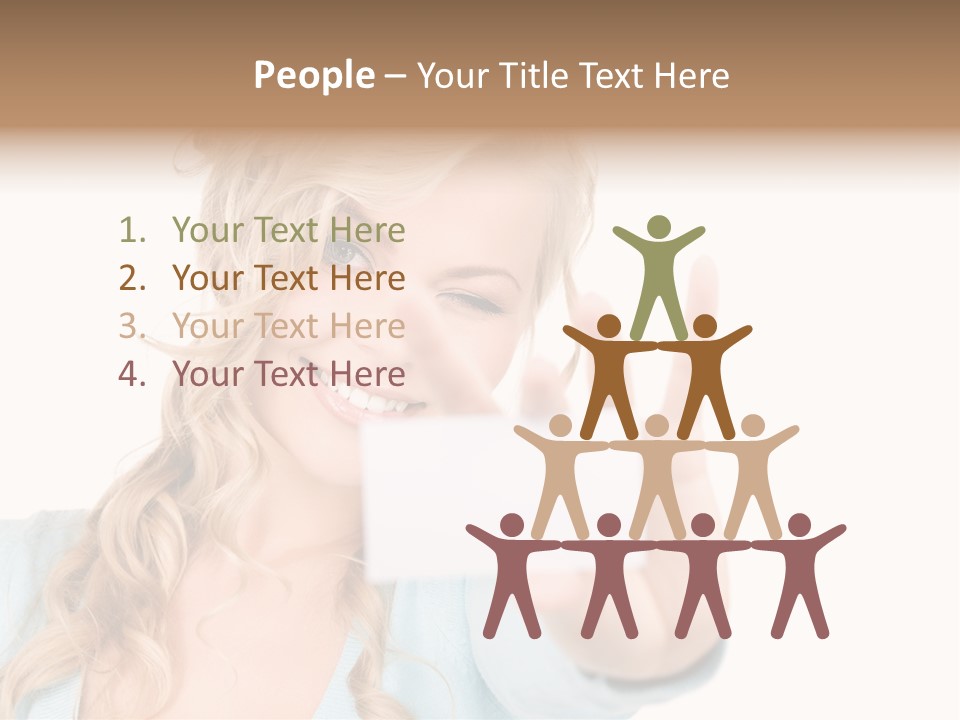 Lovely Expression Positive PowerPoint Template