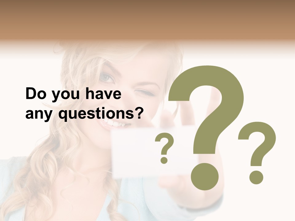 Lovely Expression Positive PowerPoint Template