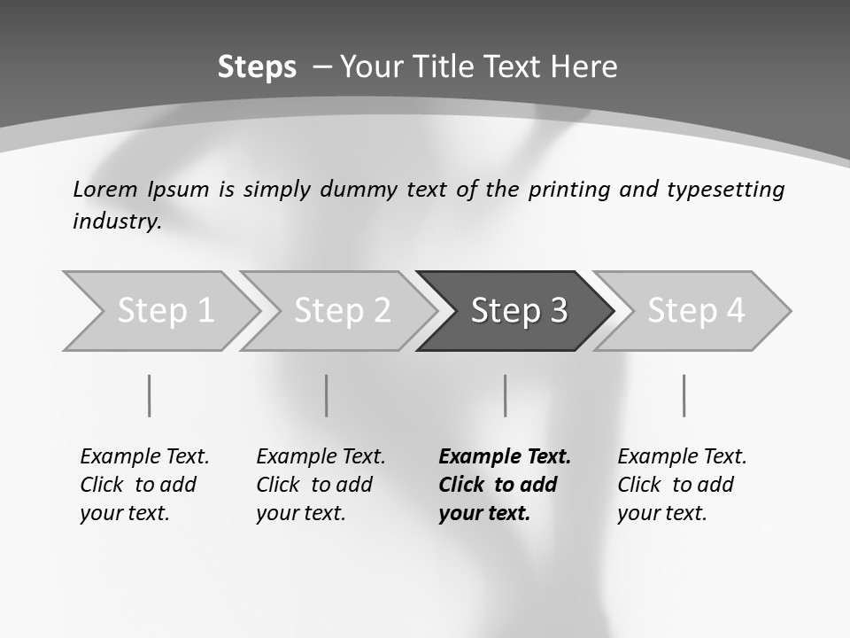 Lady Shape Body PowerPoint Template