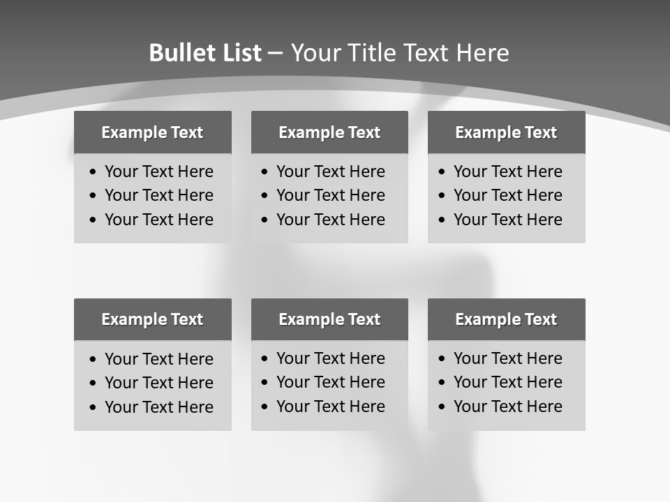 Lady Shape Body PowerPoint Template