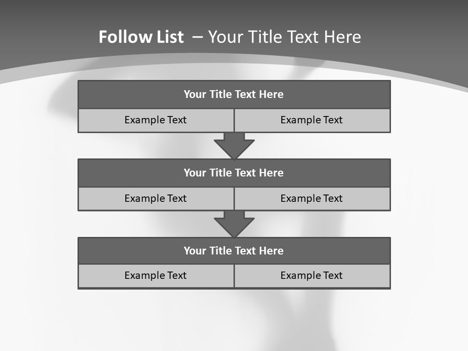 Lady Shape Body PowerPoint Template