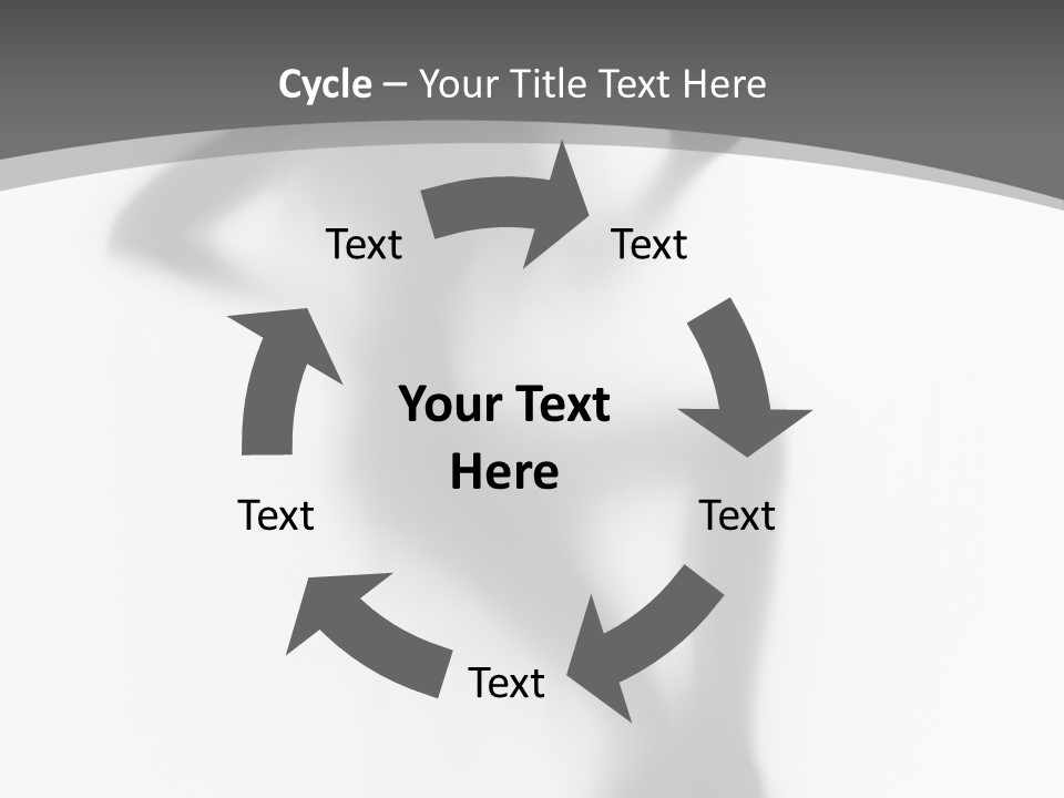 Lady Shape Body PowerPoint Template