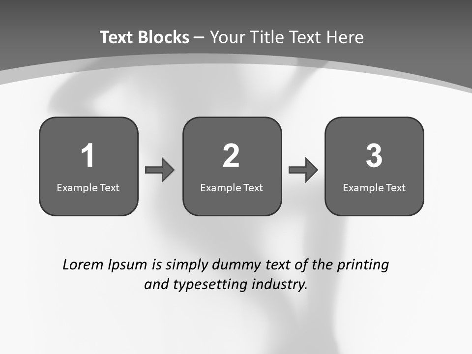 Lady Shape Body PowerPoint Template