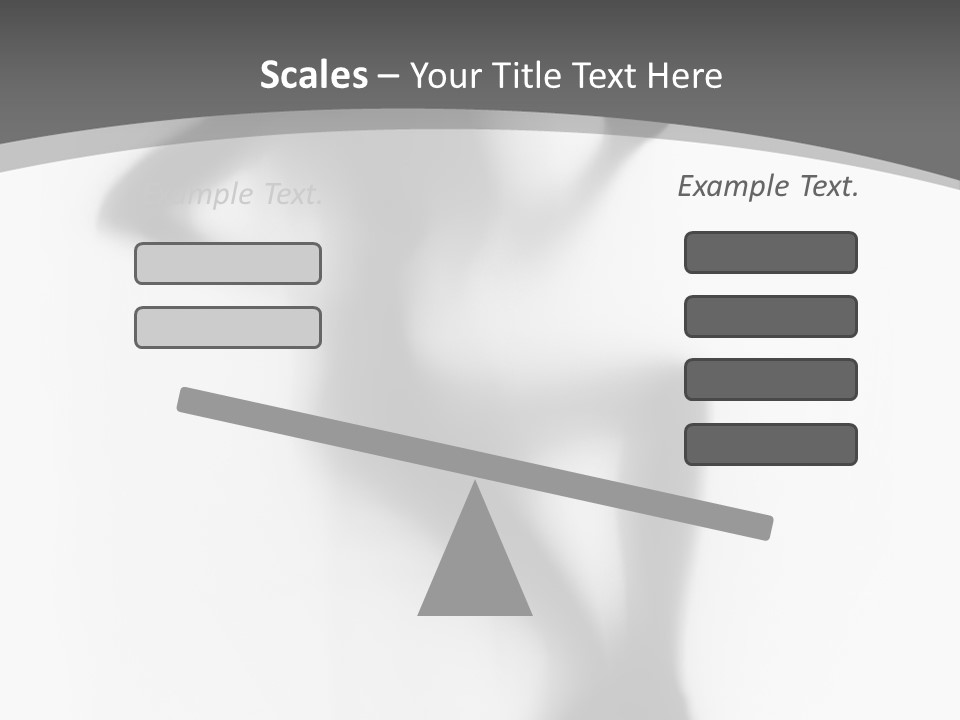 Lady Shape Body PowerPoint Template