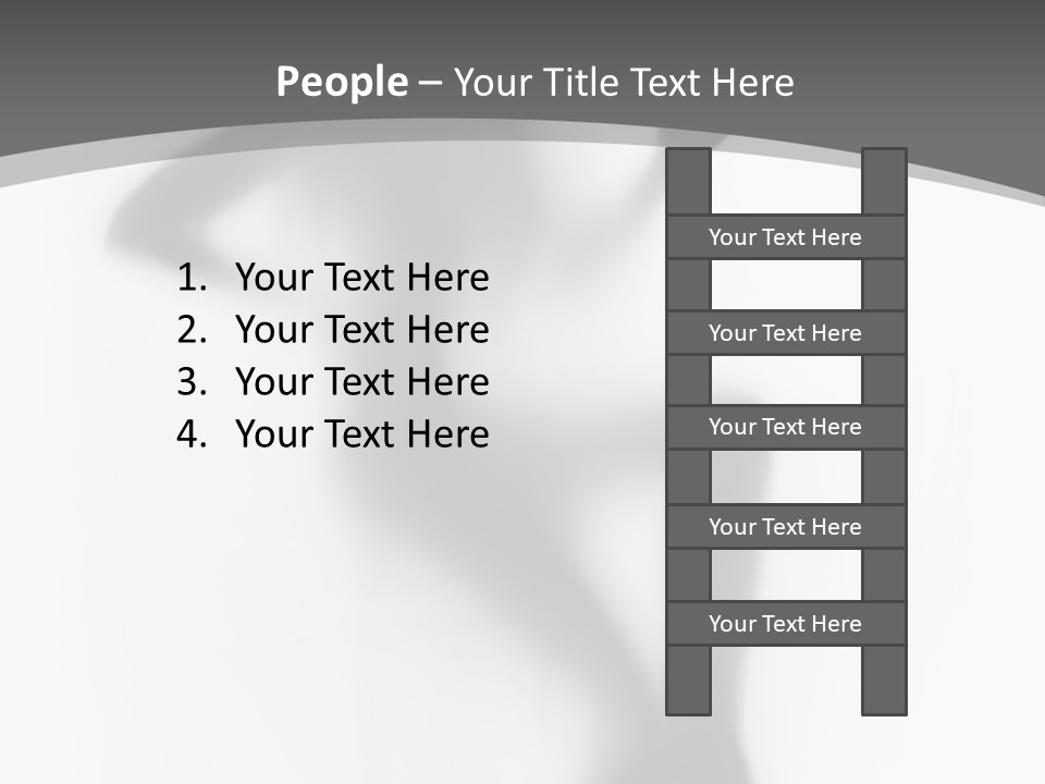 Lady Shape Body PowerPoint Template