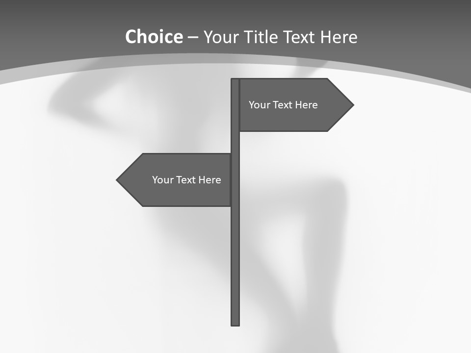 Lady Shape Body PowerPoint Template