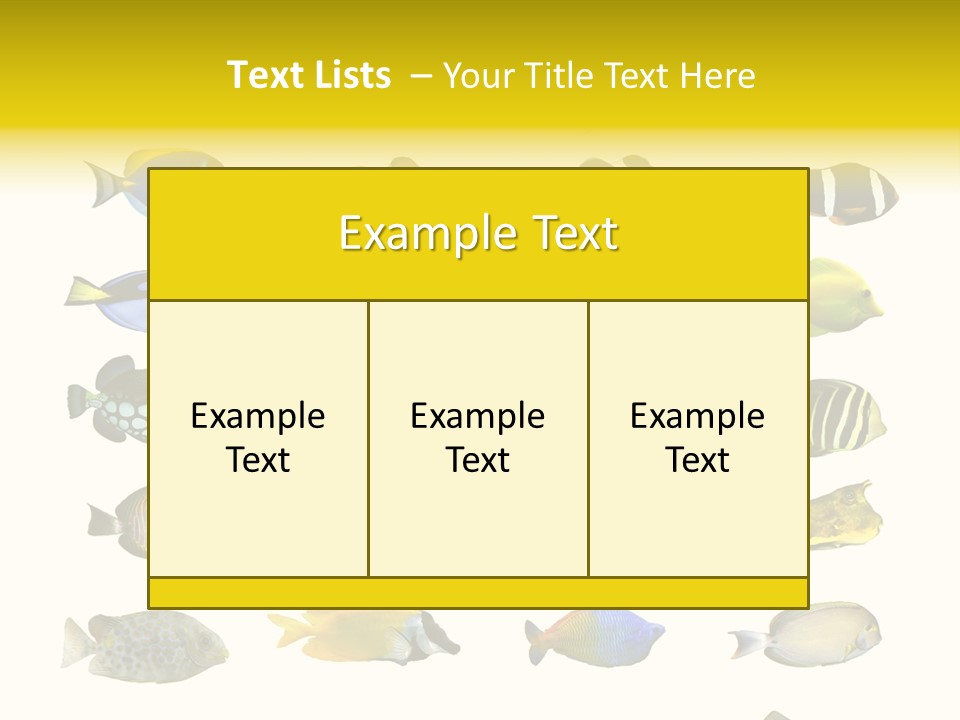 Dive Collection Salt PowerPoint Template
