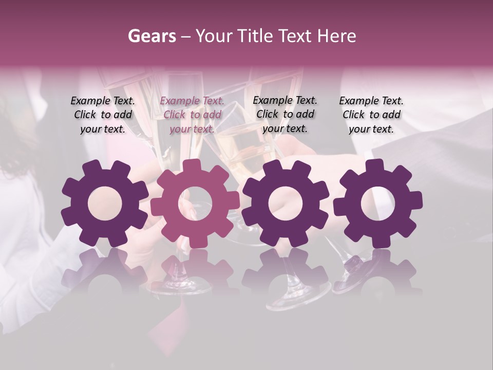 Bubbly Celebration Gathering PowerPoint Template