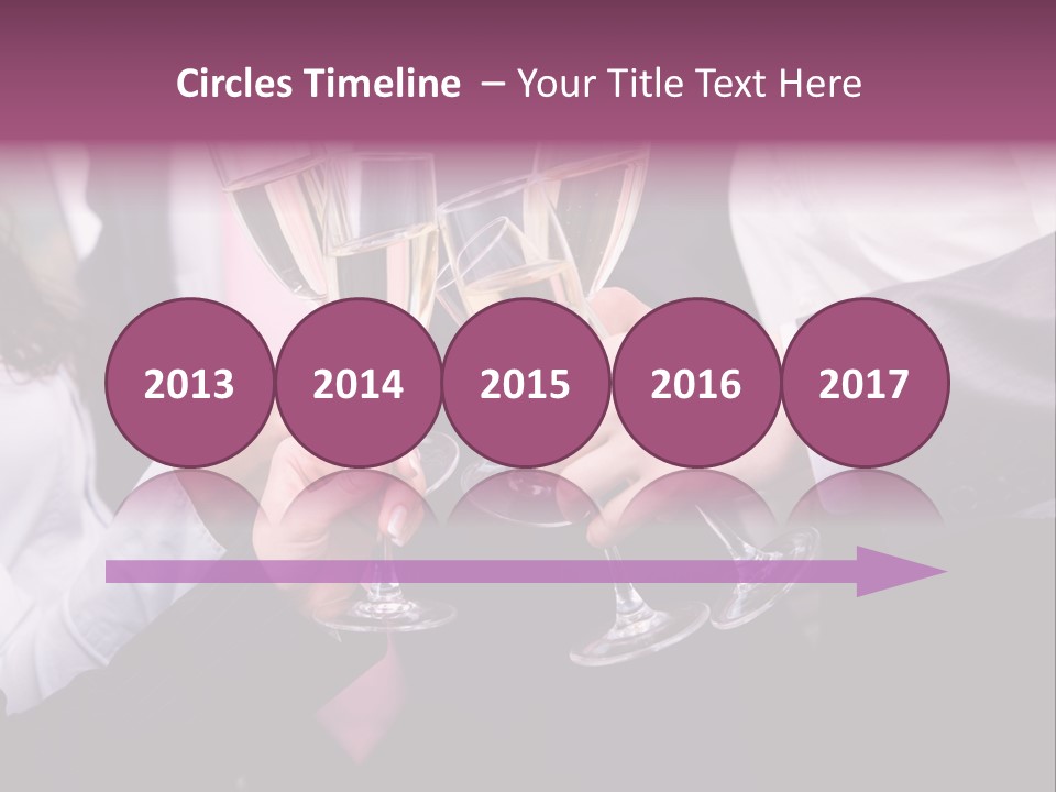 Bubbly Celebration Gathering PowerPoint Template
