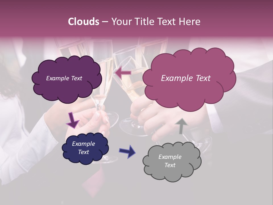 Bubbly Celebration Gathering PowerPoint Template