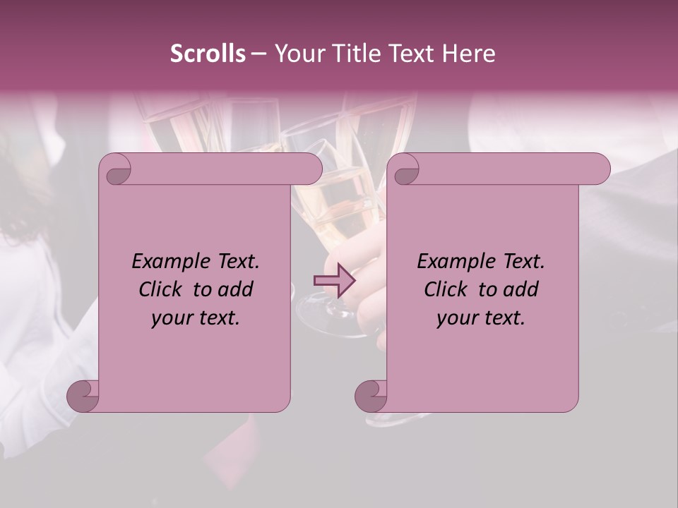 Bubbly Celebration Gathering PowerPoint Template
