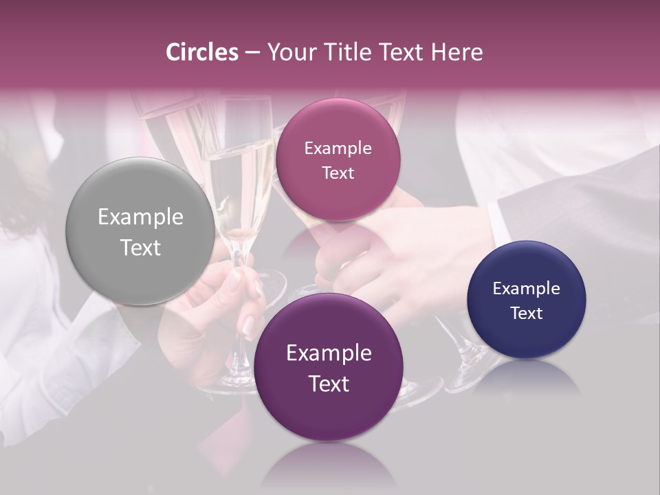 Bubbly Celebration Gathering PowerPoint Template