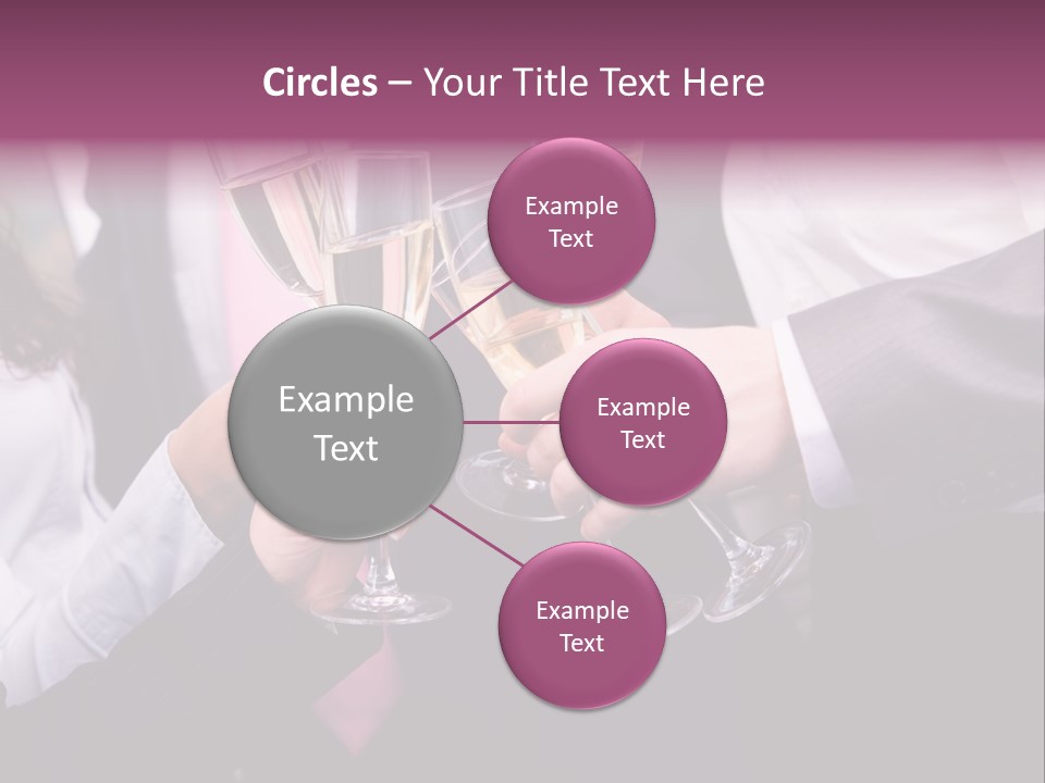 Bubbly Celebration Gathering PowerPoint Template