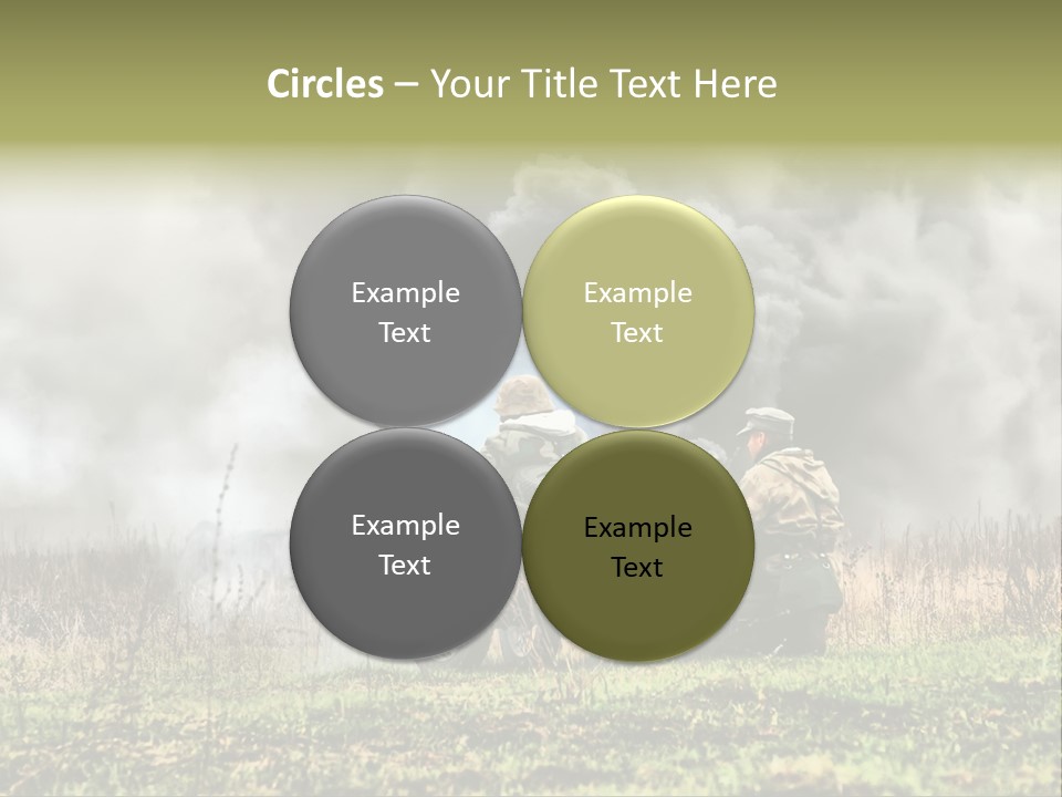 A Couple Of Men Riding On The Back Of A Motorcycle PowerPoint Template