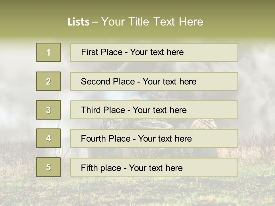 A Couple Of Men Riding On The Back Of A Motorcycle PowerPoint Template