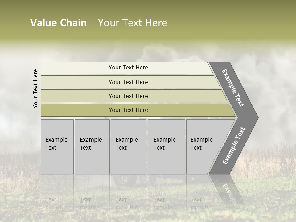 A Couple Of Men Riding On The Back Of A Motorcycle PowerPoint Template