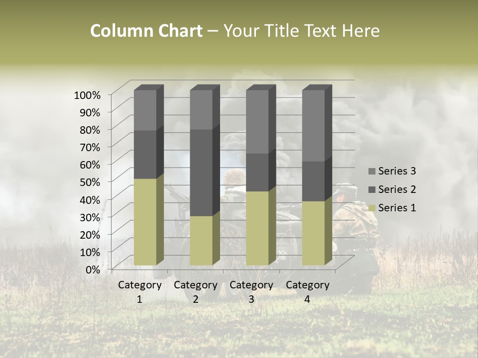 A Couple Of Men Riding On The Back Of A Motorcycle PowerPoint Template