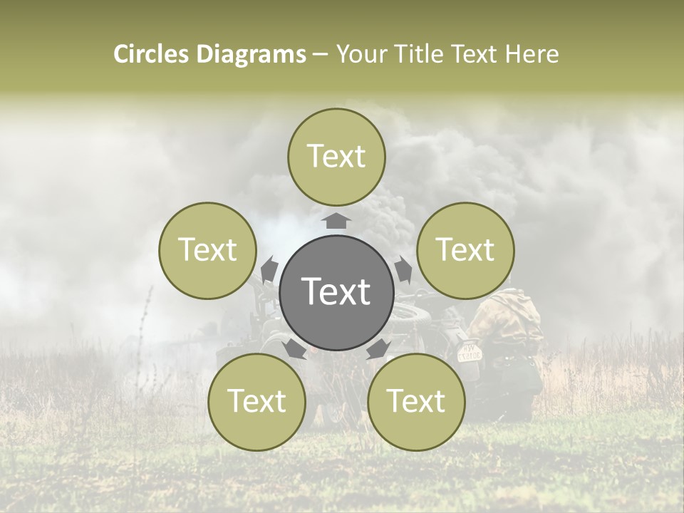 A Couple Of Men Riding On The Back Of A Motorcycle PowerPoint Template